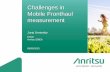 Challenges in Mobile Fronthaul measurementafor.ro/docs/66.pdftablets that requires increasing bandwidth of mobile communications networks Operators requirements –Minimizing number