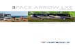 2019 PACE ARROW LXE Pace Arrow LXE.pdf · Pace Arrow LXE lets you live in residential-style living with luxury amenities and lots of space to move about. Spacious storage, full size