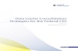 Data Center Consolidation Strategies for the Federal CIO · 2019-07-24 · data center consolidation. The Federal Data Center Initiative (FDCCI) has been fueling this effort. Michael