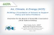 Air, Climate, & Energy (ACE)...Air, Climate, and Energy Research Program Office of Research and Development June 1, 2015 Air, Climate, & Energy (ACE) Building a Foundation of Science