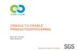CRADLE TO CRADLE PRODUCTCERTIFICERING SGS Search... Evolution of the Cradle to Cradle Certified Program
