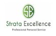 Professional Personal Service - Strata Excellence€¦ · Strata Excellence Professional Personal Service. Lvl21, 133 Castlereagh Street 1300 16 16 37 . SYDNEY NSW 2000 admin@strataexcellence.com.au.