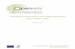 OpenNESS communication and dissemination plan D7.1 Commu… · Hanneke Wijnja ECNC ... 6.2 Update letter ... 1.1 Reference The European Commission (EC) requests OpenNESS partners