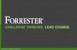 © 2018 FORRESTER. REPRODUCTION PROHIBITED.€¦ · Retail online share 17.5% Retail online sales 12.1% 12.0% 17.3% 13.8% Source: Forrester Research ForecastView Online Retail Forecasts.