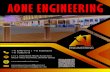 final book format - Aone Engineeringsaoneengineerings.com/Brouchur.pdf · combination of accessorise are offered, which makes Aone barrier are various installation constraints. Barriers