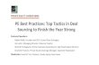 PE Best Practices: Top Tactics in Deal Sourcing to Finish ...€¦ · PE Best Practices: Top Tactics in Deal Sourcing to Finish the Year Strong Featured Speakers: Nadim Malik, ...
