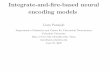 Integrate-and-ﬁre-based neural encoding modelsliam/teaching/slides/lisbon-07b.pdf · 2007-06-29 · Spiking Neuron Models: Single Neurons, Populations, Plasticity. Cambridge University