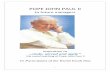 POPE JOHN PAUL II - Szkoła Wyższa im. Bogdana Jańskiegosymulator.janski.edu.pl/POPE_JOHN_PAUL_II_2_to... · Encyclicals of POPE JOHN PAUL II (selected sub chapters for managers)