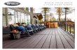 BUILD YOUR DECK in FIVE EASY STEPS · homes with gardens or extended views » Multi-side add-on mak es for a cozy sitting or dining area Overlook Deck Trex ® Deck Designs » ws for