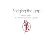 Bridging the gapsjr.ac.uk/parents/bridging_gap.pdf · Bridging the gap Nicola Craven Vice Principal Curriculum & Quality. Bridging the gap between GCSE and A Level. Attendance Study