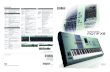 MOTIF XS 0108 - Full Compass Systems · The MOTIF XS6 and XS7 have a new, natural FSX keyboard (61/76 keys), while the MOTIF XS8 features the grand piano-like BH (Balanced Hammer)