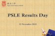 PSLE Results Day - MOE...PSLE Results Day 22 November 2018 Ngee Ann Primary School ... Math (Quantity Passes A*- C) 93.2 94.5 85.2 85.5 84 89 94 99 2017 2018 NAPS National. Math (Quality