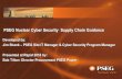 PSEG Nuclear Cyber Security Supply Chain Guidance€¦ · PSEG Nuclear Cyber Security Supply Chain Guidance Developed by: ... provided feedback on the PSEG cyber security specification