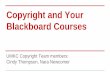 Copyright and Your Blackboard Courses · 2019-03-21 · City and would like to use your film [name of film] in my class [name of class.] [1-3 sentences about your class, why the film