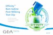 Effinity Non-Iodine€¦ · What makes Effinity different from other dips on the market is that it can provide exceptional kill rates with a formula that is gentler on teat skin.