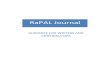 RaPAL journal – guidance for writers and contributors · RaPAL journal – guidance for writers and contributors 3 Welcome Thank you for agreeing to contribute to the RaPAL journal.