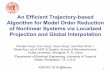 An Efficient Trajectory-based Algorithm for Model …Key Idea of the Proposed Approach Transform the coordinates of localized ROMs into consistent global coordinate Benefits: Enable