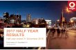 2017 HALF YEAR RESULTS - Origin Energy · This presentation does not constitute investment advice, or an inducement or recommendation to acquire or dispose of any securities in Origin,