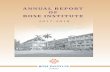 ANNUAL REPORT OF BOSE INSTITUTE · 2019-06-26 · BOSE INSTITUTE From the Director’s Desk I am delighted to present the Annual Report of Bose Institute for the period 1st April,