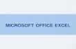 MICROSOFT OFFICE EXCEL · 2019-10-03 · Функция - име(аргументи) Служебен префикс Ключова дума Аргументи = sum (a1:a21) функцията