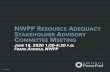 NWPP RESOURCE ADEQUACY STAKEHOLDER ADVISORY C … · 6/18/2020  · Advisory Duration Compliance Showing Date Cure Period System 100% of monthly system RA obligation Every month Binding
