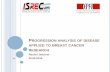 PROGRESSION ANALYSIS OF DISEASE APPLIED TO BREAST … · progression analysis of disease applied to breast cancer research rachel jeitziner 20.06.2015