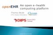 openEHR: a healthcare computing platform for the future · EHR Extract virtual EHR Archetype OM Support (identifiers, terminology access) AM RM SM EHR service archetype service demographic
