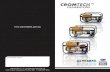 Cromtech Generator Brochure · CROMTECH™ GENERATORS FEATURES • Genuine Subaru engine with low oil sensor • Genuine Mecc Alte brushless alternator • Double switched power outlets