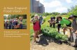 A New England Food Vision - Food Solutions New England · A New England Food Vision proposes changes in food production, distribution, and consumption reaching from the most rural