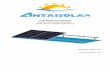 Installation Manual Solar Mounting System (Flat Roof ... · Antaisolar pitched roof mount installation manual – Version 2016 1.0 to AS/NZS1170.2.2011 Amdt 3 – 2012 1 CONTENTS