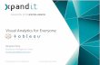 Visual Analytics for Everyone - ISCTEhome.iscte-iul.pt/~earc/Seminars/20160428_XPAND IT... · Business Intelligence Big Data Microsoft Solutions 8 Lines of Business. BUSINESS ANALYTICS