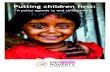 A policy agenda to end child poverty · GLOBAL COALITION TO END CHILD POVERTY An agenda to end child poverty Key messages • Child poverty is now explicitly included in the globally