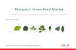 Malaysia’s Green Bond Market Malaysia_MARC_201812.pdf · Malaysia’s Green Sukuk 7 Malaysia’s green bond issuances to date have been in the form of green SRI sukuk with a risk-return