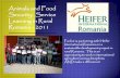 Animals and Food Security: Service Learning in Rural ... Homestay.pdf · Animals and Food Security: Service Learning in Rural Romania - 2011 Purdue is partnering with Heifer International-Romania