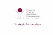 Strategic Partnerships...•CVC provides free support to children and adults impacted by crime and violence - counseling, advocacy, resources, education, outreach, prevention. •CCWC