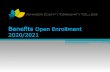 JCCC Benefits Open Enrollment 2020-21 · Open Enrollment Schedule • The benefit open enrollment period will run from Monday, April 13, 2020 through Friday, April 24, 2020 • You
