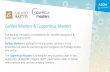 Galileo Masters & Copernicus Masters...The leading Innovation Competitions for Satellite Navigation & Earth observation (EO): Galileo Masters is looking for new business solutions