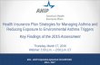 Health Insurance Plan Strategies for Managing Asthma and … · 2018-01-24 · Health Insurance Plan Strategies for Managing Asthma and Reducing Exposure to Environmental Asthma Triggers