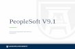 PeopleSoft V9 - Augusta University · You can select a basic layout of 2 or 3 columns by selecting the radio button above the layout. ... Highlights Recently Used pages now appear