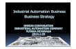 Industrial Automation Business Business Strategy...2015/01/29  · Industrial Automation Business Business Strategy Before starting… Strong performance in FY14 with favorable market
