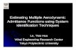 Estimating Multiple Aerodynamic Admittance Functions using ...thle/SEMINAR_LE_30.10.2010.pdf · Estimating Multiple Aerodynamic Admittance Functions using System Identification Techniques