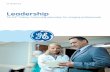 Leadership - GE Healthcare Systems | GE Healthcare/media/documents/us-global/... · • Climbing the Career Ladder - The Skills of Leadership • Climbing the Career Ladder - The