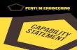 ability t - Penti-M Engineering€¦ · 8 penti-M engineeRing Capability Statement S aff Penti-M Engineering is a family-owned business with strong ties to the Rockhampton community.