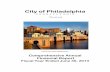 City of Philadelphia · PDF file Philadelphia, Pennsylvania 19102-1693 . February 24, 2014 . To the Honorable Mayor, Members of City Council, and the People of the City of Philadelphia: