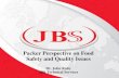 Packer Perspective on Food Safety and Quality Issues · Presentation Overview • What Packers are Doing to Control Microbial Contamination in the Facilities (raw products) - Pork