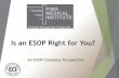 NCEO Home | NCEO - Is an ESOP Right for You? Company...1983 1985 1988 1998 2003 2005 PMI receives national accreditation from ABHES and receives Title IV approval Richard Luebke, Sr.