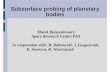 Subsurface probing of planetary bodiesthermal experiments zApollo 15 & 17 zMars-Express: Beagle zRosetta: MUPUS (Philae) zPhobos-Grund zExo-Mars: HP3 Apollo: thermal probes inserted