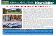 June 2017 A FARMA FARM----TOTARA HARVESTTOTARA … · 2017-08-03 · June 2017 Newsletter No. 42 ISSN No 1176-1245 A FARMA FARM----TOTARA HARVESTTOTARA HARVESTTOTARA HARVEST This