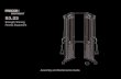Strength-Training Fitness Equipment - Precor · Step 2. Assemble Weight Stack 2. Assemble Weight Stack Note: Perform the following steps on each Main Upright. Complete the assembly