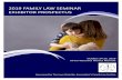 2019 FAMILY LAW SEMINAR EXHIBITOR PROSPECTUS€¦ · Vendor logo will be placed on the electronic materials page including vendor contact information. 1 week ad in the Iowa Lawyer